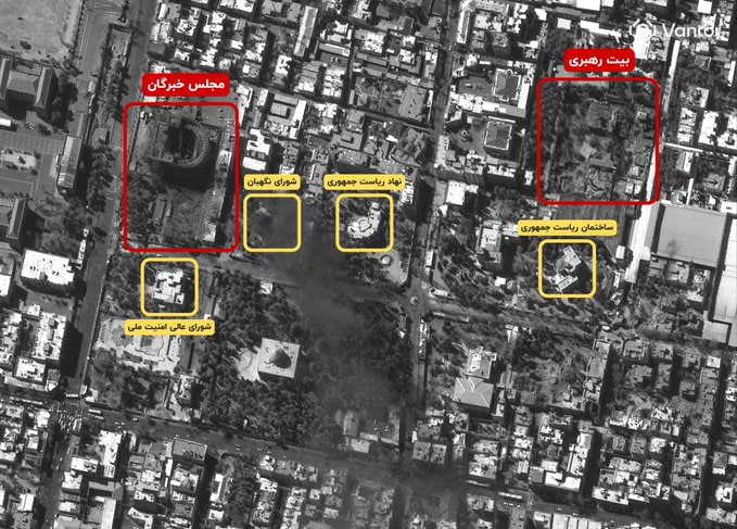 تصویر بالا روز سه‌شنبه توییت شده بود همراه با متن پایین