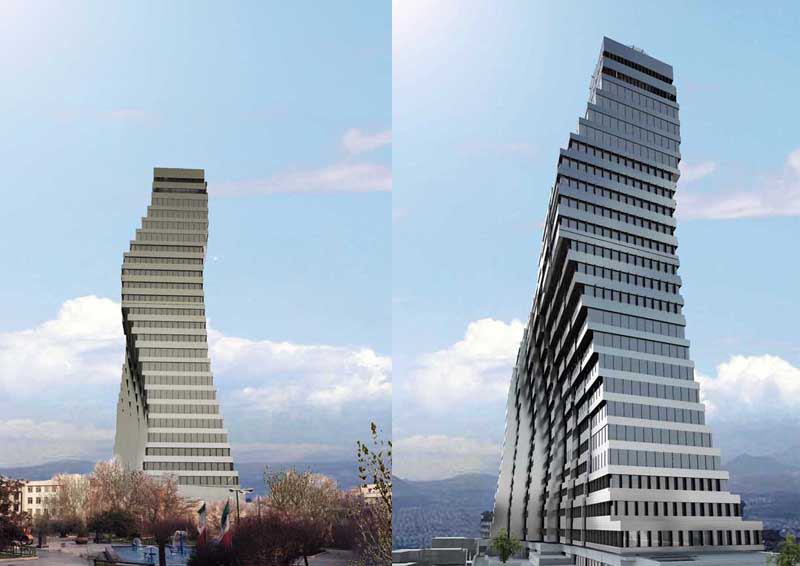 #برج_جام #بانک_ملت #معمار