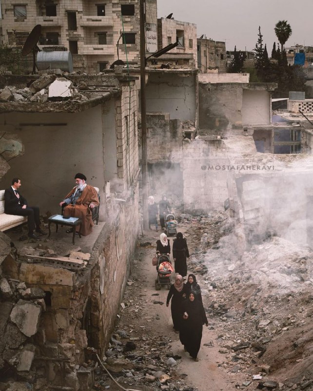 چیزی به ۱۰ ساله شدن جنگ داخلی #سوریه نمانده.اثر #مصطفی_هروی