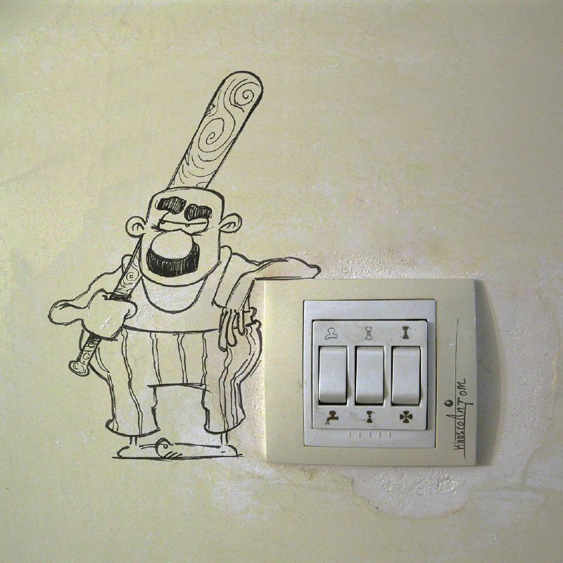 نماد پدر در کنار کلید کولر 😄😄 nasimeshargh