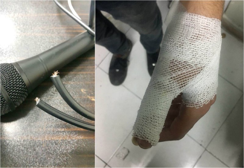 دو نمونه از تصاویر دریافتی