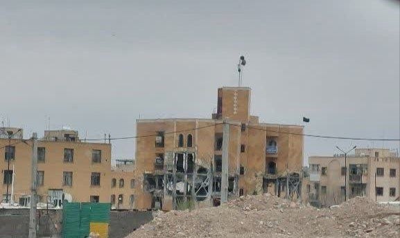 'پایگاه مقاومت بسیج #سمنان در بلوارامیرکبیر حدود ساعت ۱۲