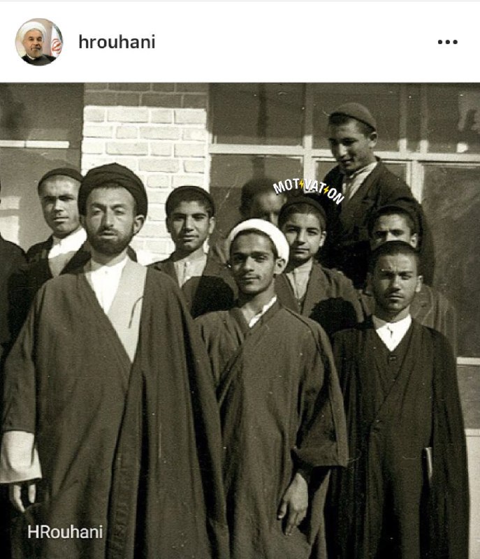 #روحانی چه عکسی گذاشته با #بهشتیهنوز سبیل نداشتهرسما به #رئیسی گفته راست میگی #عکس با شورت ورزشی بذار