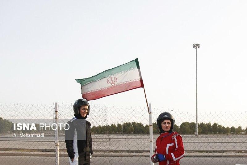 #فرشته_حسینیان رودسری و #مریم_حیدری رانندگان #گیلان ی در قهرمانی #اتومبیلرانی #اسلالوم ایران در کلاس تا ۱۵۰۰ #زنان اول و دوم شدندsamadbeygi