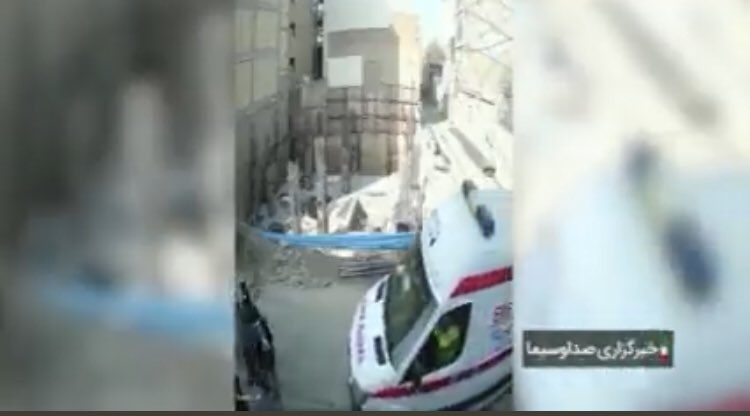 صدا و سیما با انتشار گزارشی ۵ دقیقه‌ای، گوهر عشقی را متهم به دروغگویی کرد. تلویزیون حکومتی ایران یک هفته پس از واقعه تصاویری را پخش کرده که مدعی است مربوط به دوربین‌های مداربسته‌ای هستند که از قبل روی یک کانکس نصب بوده‌اند. در ویدیو شخصی با پوشش چادر از پشت دیده می‌شود