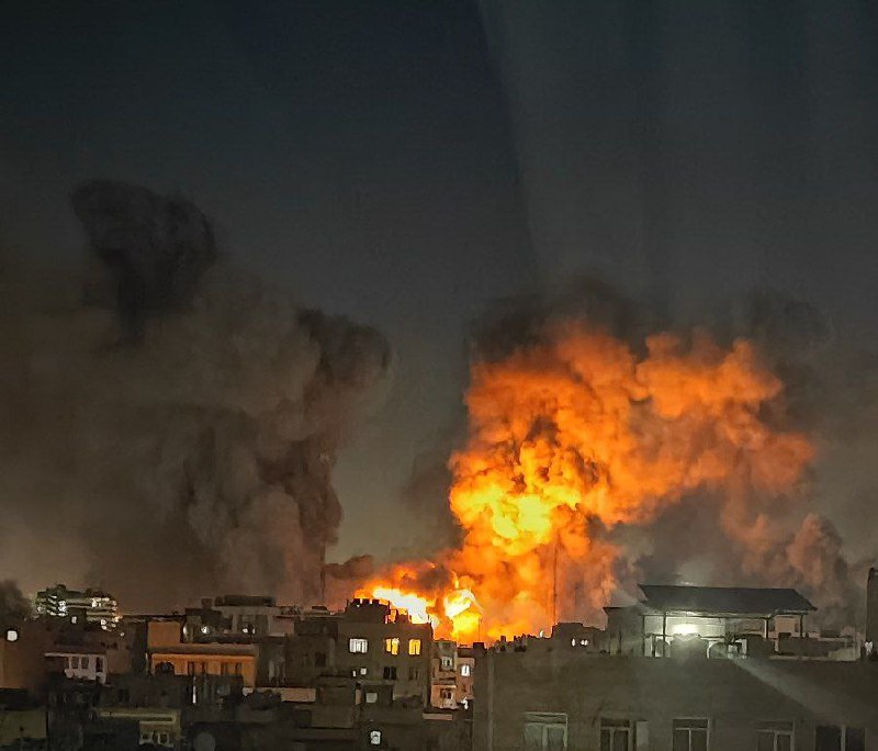 انفجار مرکز #تهران از دید منیریهعکس دریافتی