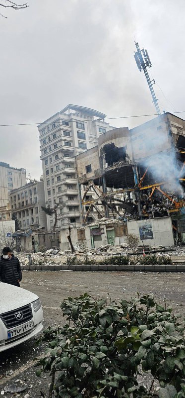 پیام‌های دریافتی بررسی نشده مربوط به حملات امروز ظهر به تهرانعکس از کلانتری نیاوران۱۲