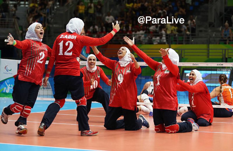 تیم #والیبال_نشسته #زنان ایران برای اولین بار در تاریخ، جواز حضور در مسابقات جهانی رو به دست آورد.shin_mimm