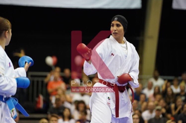 #حمیده_عباسعلی پرافتخارترین کاراته‌کا زنان ایران، مدال طلای مسابقات قهرمانی آسیا رو بدست آورد.shin_mimm📡 @VahidOnline