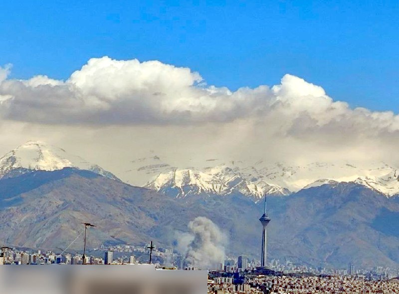 ده و نیم صبح سمت شهرک غرب #تهران از دید یافت‌آباد📡 @VahidOnline