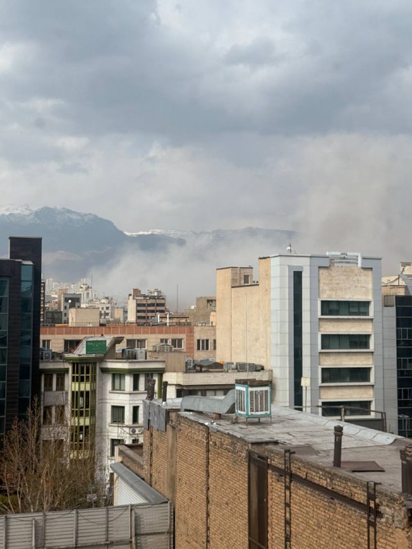 'حوالی سهروردی #تهران ساعت ۱۴