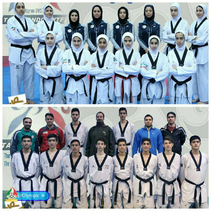 دختران و پسران تیم‌ملی #تکواندو ایران در مجموع با کسب ۱۳ مدال در رقابت‌های قهرمانی ۲۰۱۷ نوجوانان آسیا در قزاقستان، #قهرمان آسیا شدندSharghDaily