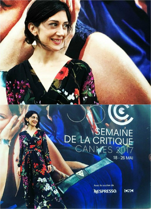 زهرا #امیرابراهیمی روی فرش قرمز فستیوال #کن ۲۰۱۷ در اکران فیلم #تهران_تابو. شرکت‌کننده در بخش هفته‌ی منتقدان. omid_keshtkar