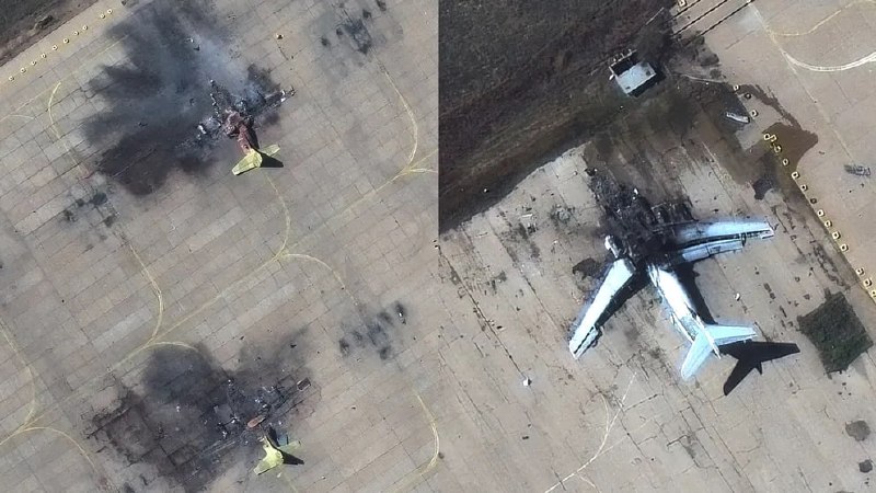 تصاویر ماهواره‌ای منتشرشده از پایگاه هوایی شیراز نشان می‌دهد حملاتی به این پایگاه صورت گرفته که در پی آن چندین هواپیما تخریب شده‌اند. این تصاویر که در تاریخ ۱۵ اسفند ثبت شده‌اند، آثار سوختگی و تخریب در شماری از هواپیماهای مستقر در این پایگاه را نشان می‌دهند.با این حال، زمان دقیق وقوع این حمله هنوز مشخص نیست و جزئیات بیشتری درباره آن منتشر نشده است.@VahidOOnLine📡 @VahidOnline