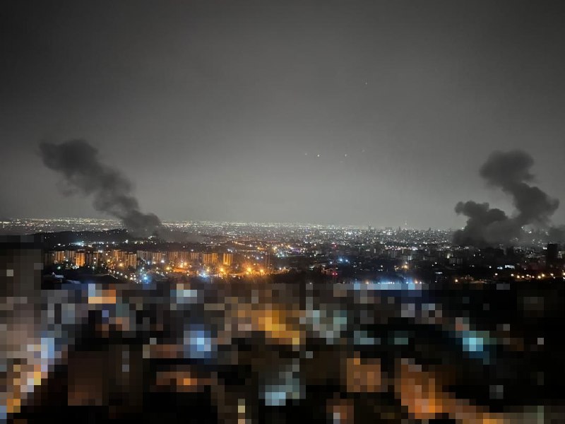 'ستون‌های دود حمله ۱