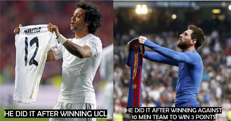 طرفداران رئال مادرید میگن مبدع این #شادی_گل #مسی نبود و قبل از اون #مارسلو انجام داده.twitter.com/Alireza_07/status/896862888488390656twitter.com/amin_rt7/status/896864054228037632@VahidOnline