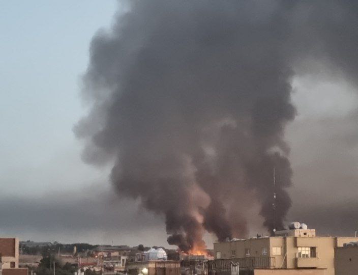 'شمال سپاهانشهر #اصفهان ساعت ۶'عکس دریافتی با شرح