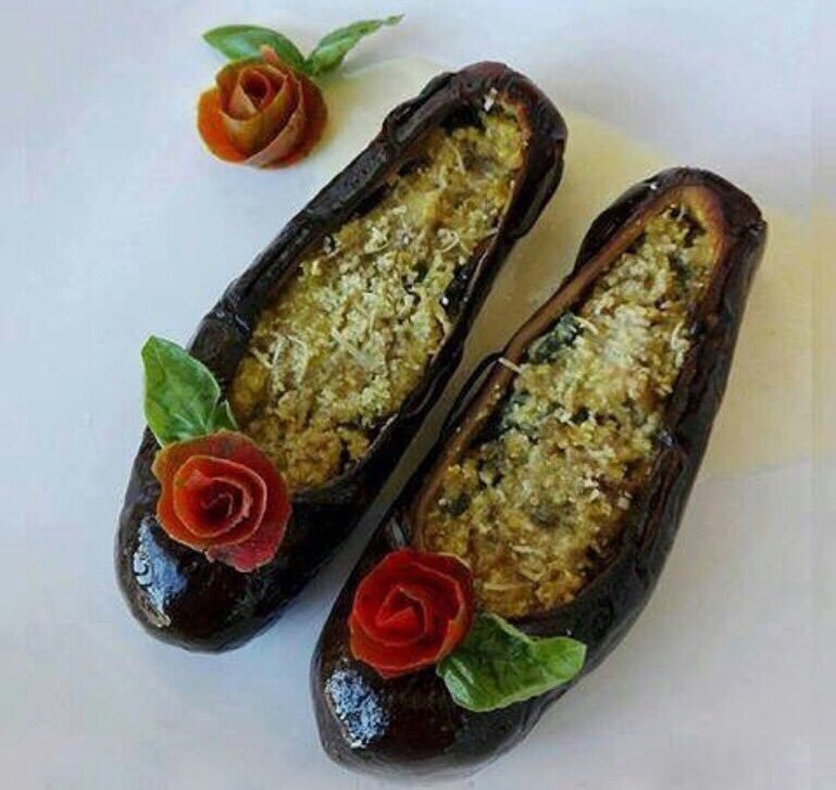 براتون #تزیین_غذا آوردم 