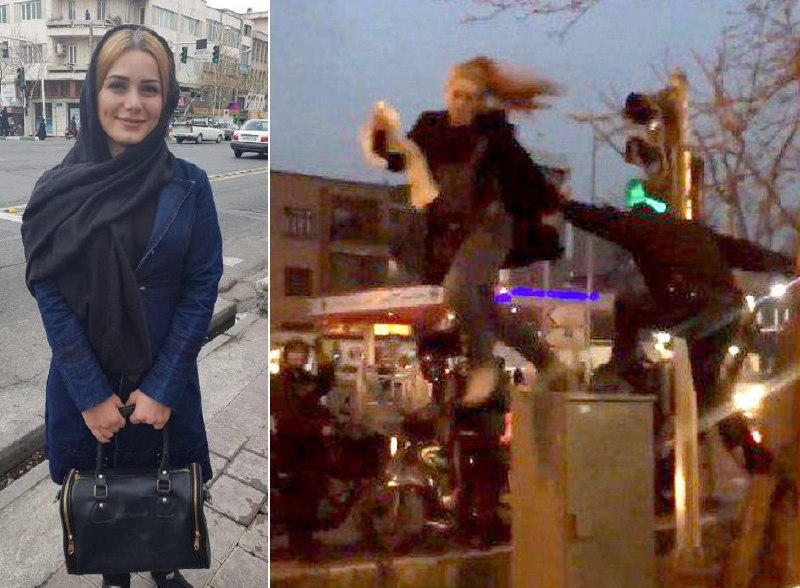 #مریم_شریعتمداری، از #دختران_خیابان_انقلاب، به اتهام «تشویق به فساد از طریق کشف حجاب» از سوی شعبه ۱۰۹۱ دادگاه کیفری دو استان تهران به یک سال زندان محکوم شد.madyar