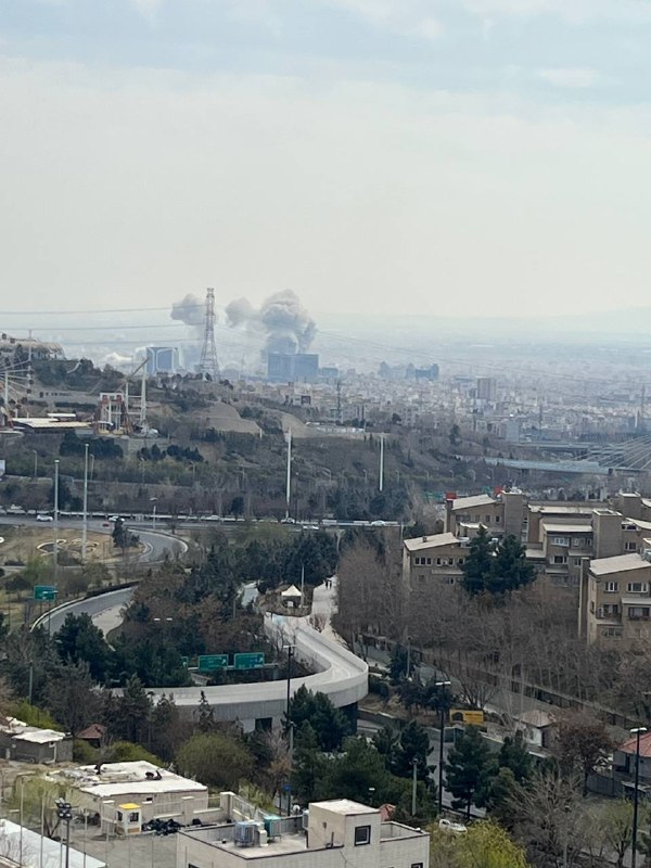 '#تهران از دید میدان صنعت ساعت ۱۳