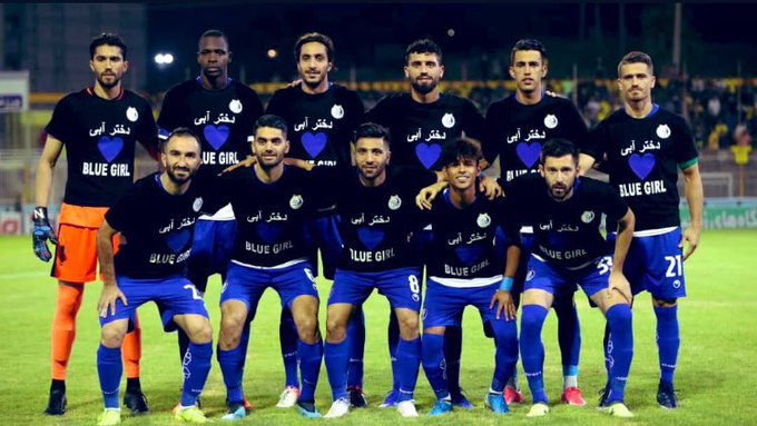 خبرگزاری فارس شب گذشته با انتشار ویدیویی وریا غفوری، کاپیتان تیم #استقلال را مسئول پوشیدن تی‌شرت‌هایی با نوشته #دختر_آبی توسط بازیکنان این تیم معرفی کرد. بازیکنان تیم فوتبال استقلال تهران روز یک‌شنبه ۲۴ شهریور قبل از آغاز بازی مقابل تیم نفت مسجد سلیمان برای گرامی‌داشت یاد #سحر_خدایاری تی‌شرتی مشکی روی پیراهن ورزشی خود به تن کردند که روی آن عبارت 