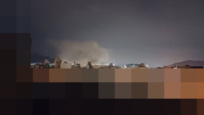 عکس دریافتی از مسعودیه در جنوب شرق تهران📡 @VahidOnline