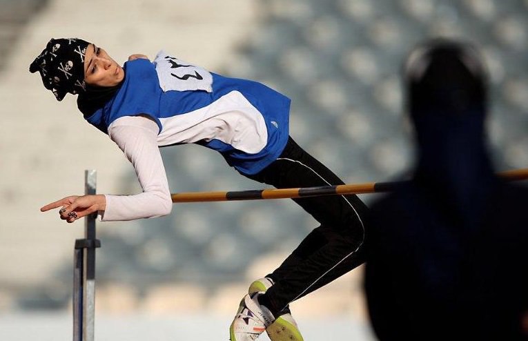 #آیلین_بابکی توانست در #پرش_ارتفاع  مدال نقره و در پرش سه گام مدال برنز را در مسابقات جهانی کارگری لتونی کسب کند.Paxima_Mojavezi