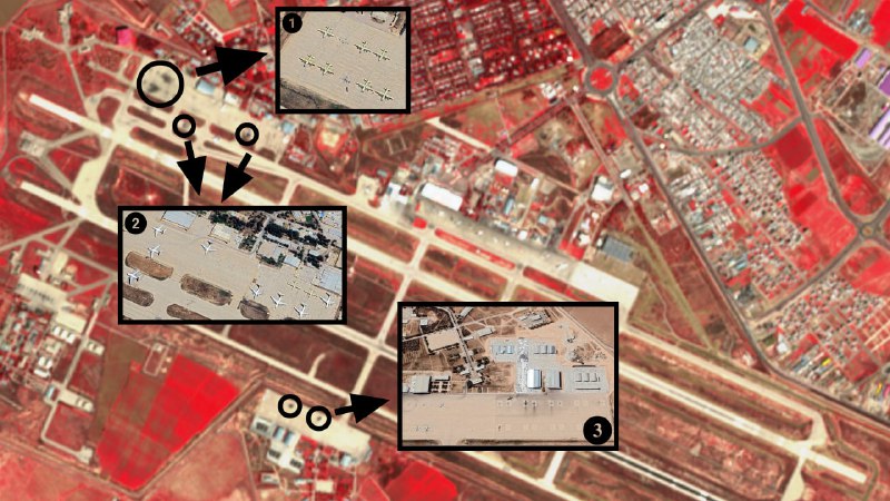 🔹 جزئیات حمله به پایگاه هفتم شکاری شیراز براساس آخرین تصاویر ماهواره سنتینل ۲📆 تاریخ نقشه جدید (بعد از حمله) مربوط به ۶ مارس ۲۰۲۶ (۱۵ اسفند ۱۴۰۴) است. 1️⃣ رمپ پروازی ناوگان هواپیماهای ترابری C-130E/H هرکولس نیروی هوایی ارتش جمهوری اسلامی هدف گرفته شده و در عکس، دست‌کم دو هواپیما مورد اصابت قرار گرفته‌اند.2️⃣ رمپ پروازی مشترک ناوگان ترابری C-130E/H نیروی هوایی و ایلیوشین IL-76 سپاه مورد اصابت قرار گرفته و به نظر می‌رسد دست‌کم دو هواگرد هدف گرفته شد‌ه‌اند.3️⃣ بر اساس ویدیوی سنتکام، دو فروند جنگنده تهاجمی سوخوی Su-22 فیتر نیروی هوافضای سپاه پاسداران در این نقطه مورد حمله قرار گرفته و نابود شده‌اند. آثار سوختگی در تصویر ماهواره‌ای کاملا مشخص است.👈 مکان‌یابی روی نقشه گوگل🌐 @Factnameh