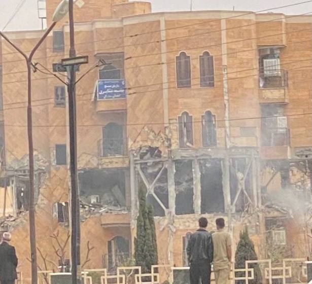 'پایگاه مقاومت بسیج #سمنان در بلوارامیرکبیر حدود ساعت ۱۲