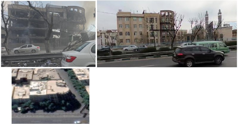 تصاویر دریافتی دیگر از ساختمان پست قبل در بزرگراه همتVahidمکان‌یابی از