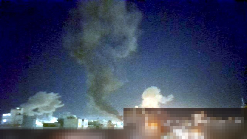 #مشهد سمت فرودگاهعکس دریافتی، چهارشنبه ۵ فروردین حدود ۲۱