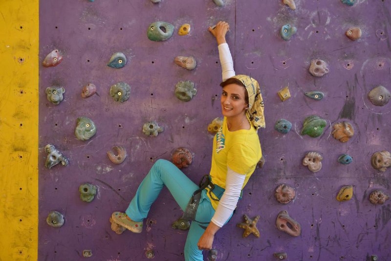 #النازرکابی، بانوی #سنگ_نورد ایران طلایی شد؛ او بالاتر از قهرمانان سنگاپور، قزاقستان و چین به مدال طلای زنان کاپ آسیا در چین دست یافت shirafkan82