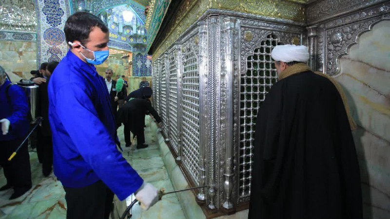 آستان «حضرت» معصومه اعلام کرد مصوبه شورای تامین استان #قم مبنی بر ضدعفونی کردن حرم و ضریح، ناشی از «عدم شناخت ساختارهای اصیل ایمانی اسلام» است و نقره‌های حرم آنتی‌باکتریال بوده و سد محکمی مقابل اپیدمی #کرونا است.#جدی beehnamدو پاراگراف درباره این نوشتند که فلز نقره خواص ضدباکتریایی داره و در نهایت به این نتیجه رسیدند