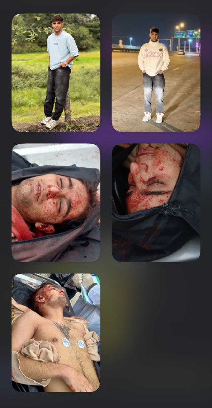 ⚠️ پیکر بی‌جان جوان ۲۲ سالهتصاویر دریافتی با شرح