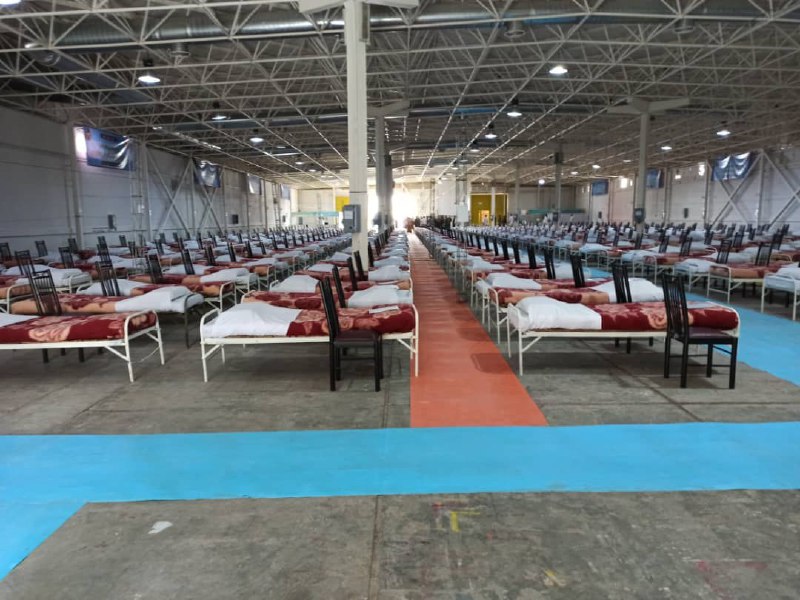 آماده سازی #نمایشگاه_بین‌المللی_تهران برای استفاده به عنوان [نقاهتگاه] با مساحت ۱۲۰ هزارمتر مربع و بیش از ۳۰ سالن بزرگ سرپوشیده mojtaba1367575#کرونا📡 @VahidOnlineآماده سازی #نمایشگاه_بین‌المللی_تهران برای استفاده به عنوان [نقاهتگاه] با مساحت ۱۲۰ هزارمتر مربع و بیش از ۳۰ سالن بزرگ سرپوشیده mojtaba1367575#کرونا📡 @VahidOnline