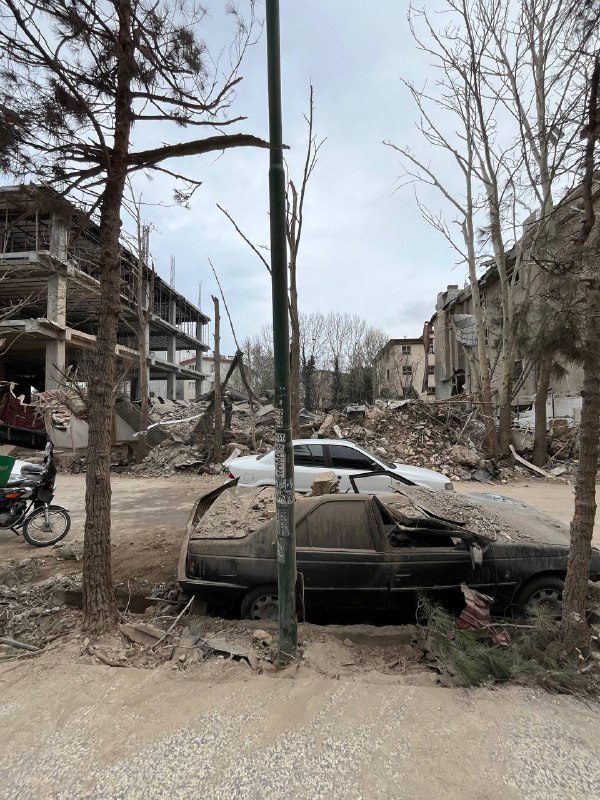 تصاویر دریافتی از 'ویلاهای هدف گرفته شده و/یا تخریب شده در حمله ۳۰ دقیقه بامداد به مهرشهر #کرج