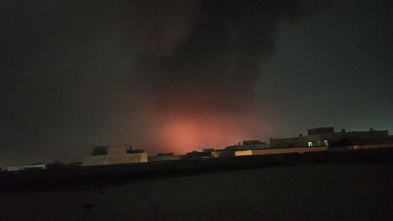 'شهرک صنعتی استقلال در غرب #تهران حدود ساعت ۳