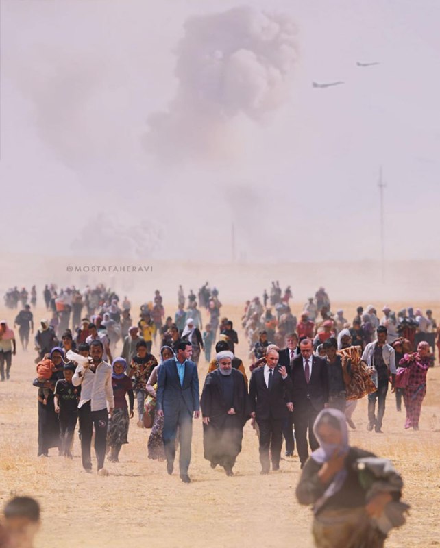 چیزی به ۱۰ ساله شدن جنگ داخلی #سوریه نمانده.اثر #مصطفی_هروی