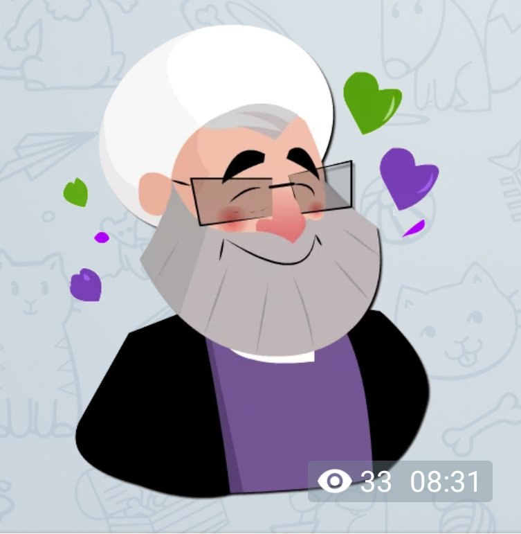 رئیس‌جمهور شدم ^ - ^لینک #استیکر #تلگرام