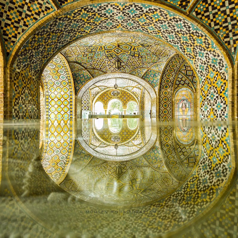 خلوت کریم‌خانی #کاخ_گلستان ۱۳۹۶/۰۵/۲۷ Mason_Marshal