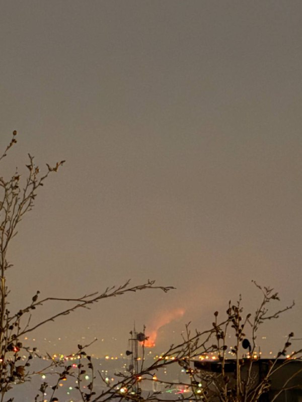 عکس دریافتی از نور یک انفجار