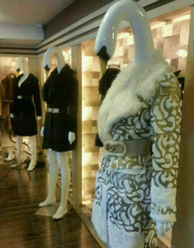 طراحی #مانکن های جدید (پاساژ مولانا در شهر #تبریز) برای در امان ماندن از مزاحمت‌های نهادهایی مانند اداره اماکن یا نیروی انتظامی hra_news