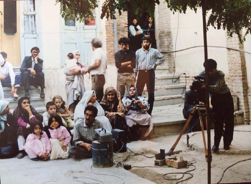 اولین روز فیلم‌برداری سریال #آینه_عبرتسال ۱۳۶۵IranHistoryPics - wp📡 @VahidOnline