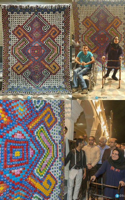 HasanBardal t.co/CF9aMMLfbRساخت #فرش ۶متری با۶۷۴۰ #در_بطری در #بستک #هرمزگانجهت تامین هزینه خرید #ویلچر و #واکر برای #معلولان@VahidOnlineقبل کمپین #ایران۱۱ نمی‌دونستم ۱۱٪ جمعیت هستند👈 @yazdahiran