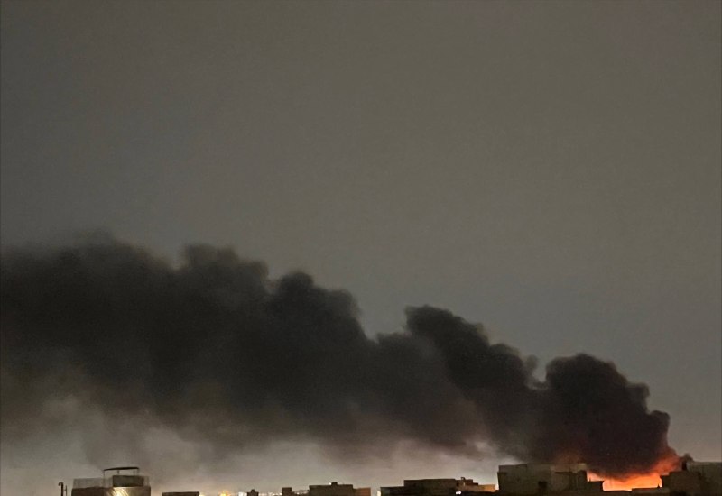 شهروندان در پیام‌های دریافتی از  سمت 'کیانشهر و شهرک شاهد در جنوب شرق #تهران' میگن صدا و لرزش انفجاری شدید احساس کردند.عکس دریافتی یکشنبه ۹ فروردین ۲۳