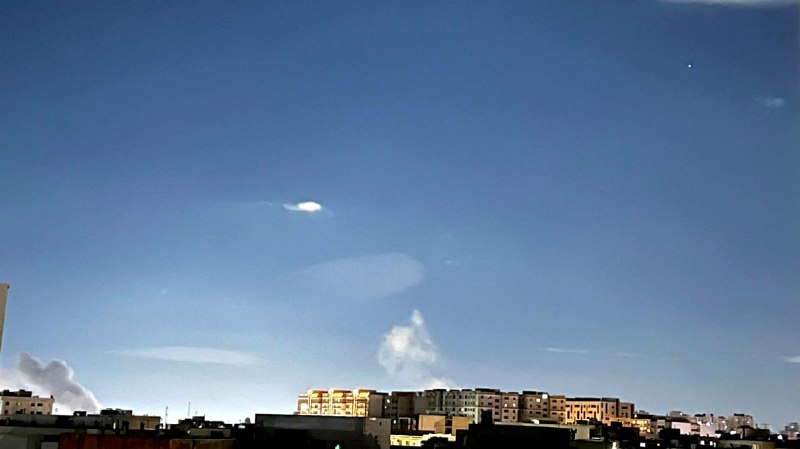 'تصاویر دریافتی از دود انفجارهای غرب #تهران در حمله ۲