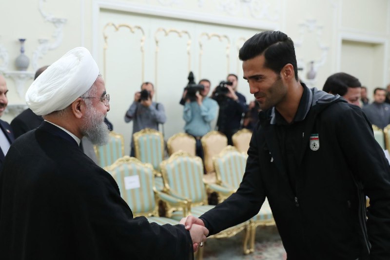 درخواست #مسعودشجاعی از #روحانی برای کمک به #ورودزنان‌به‌ورزشگاه ها در گزارش رسمی «پایگاه اطلاع رسانی ریاست‌جمهوری» قید نشد.PejmanRahbar