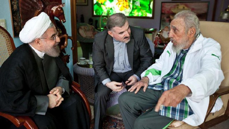 آخرین دیدار یک مسئول ایرانی سه ماه پیش (شهریور ۹۵) انجام شد، دیدار حسن #روحانی رئیس جمهور کنونی با #فیدل_کاسترو در #هاوانا پایتخت #کوباSadraMohaqeq