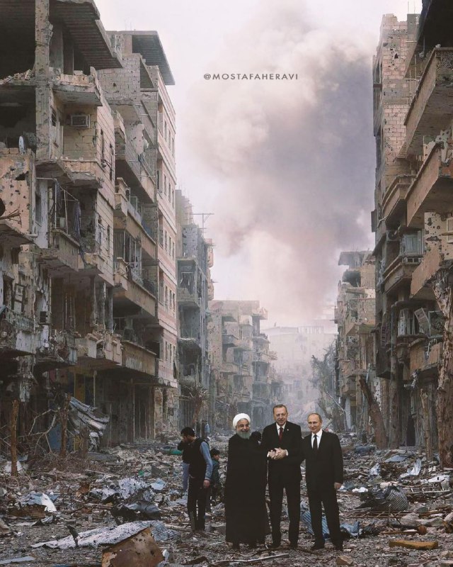 چیزی به ۱۰ ساله شدن جنگ داخلی #سوریه نمانده.اثر #مصطفی_هروی
