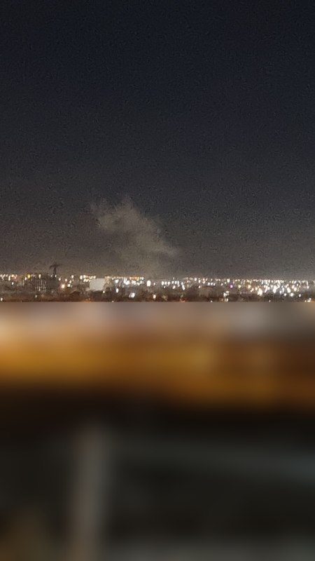 'حمله به جایی در #کاشان حدود ساعت ۱